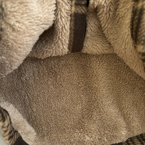 Eddie Bauer Brown Sherpa Jacket - Picture 2 of 3